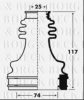 BORG & BECK BCB2916 Bellow, driveshaft